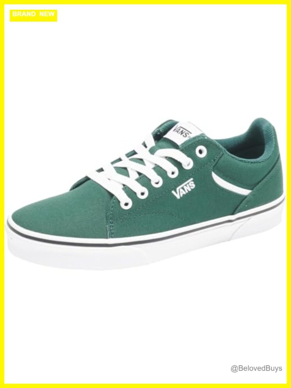 Vans Seldan Women's Low-Top Retro Sneakers Leather Lace-Up Casual Skate